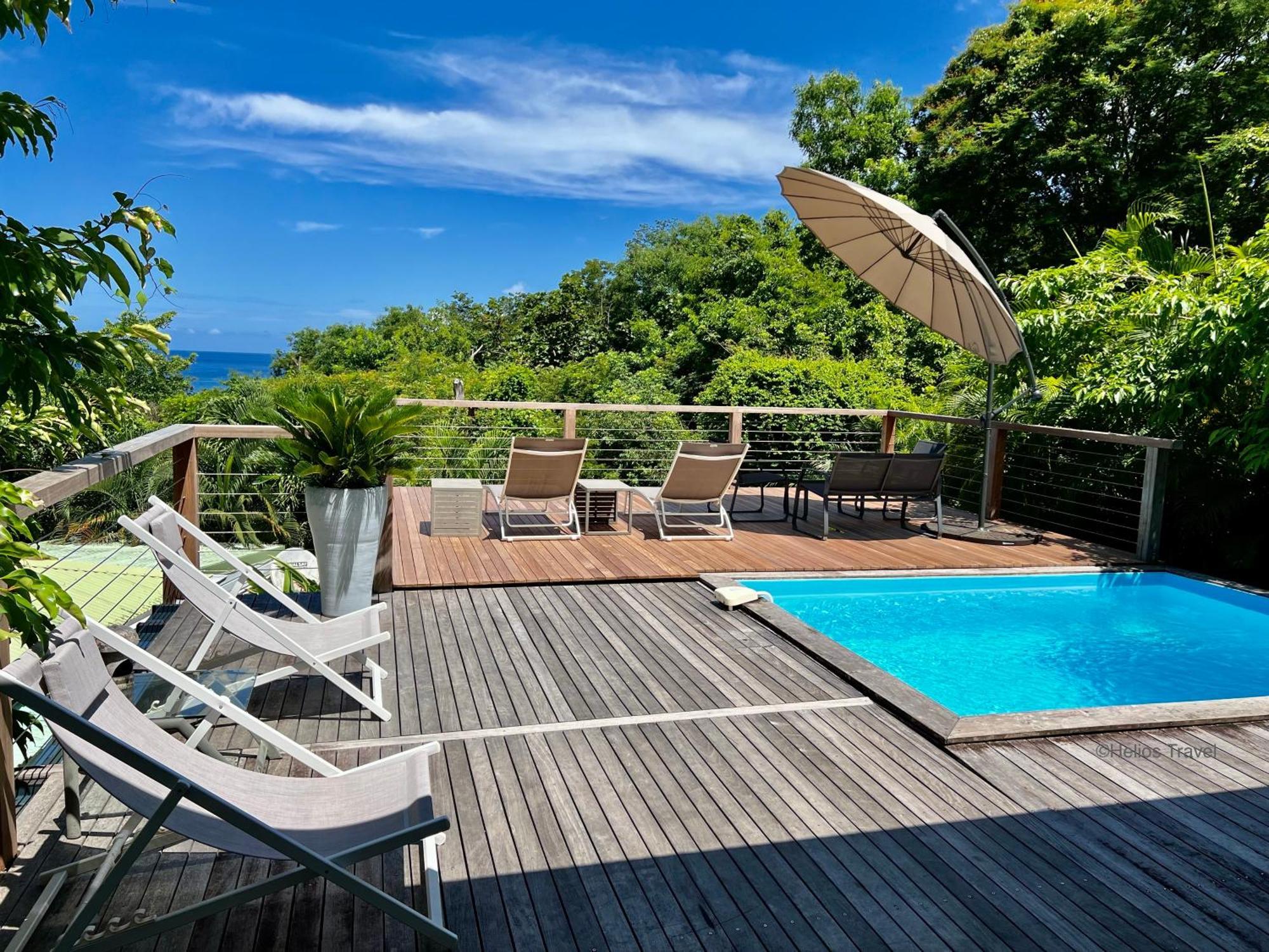Case Coco Pointe Batterie. Piscine, Vue Mer, 4 P. 데샤이에스 외부 사진